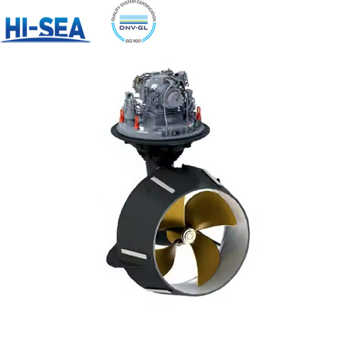 Marine Azimuth Thruster With Nozzle